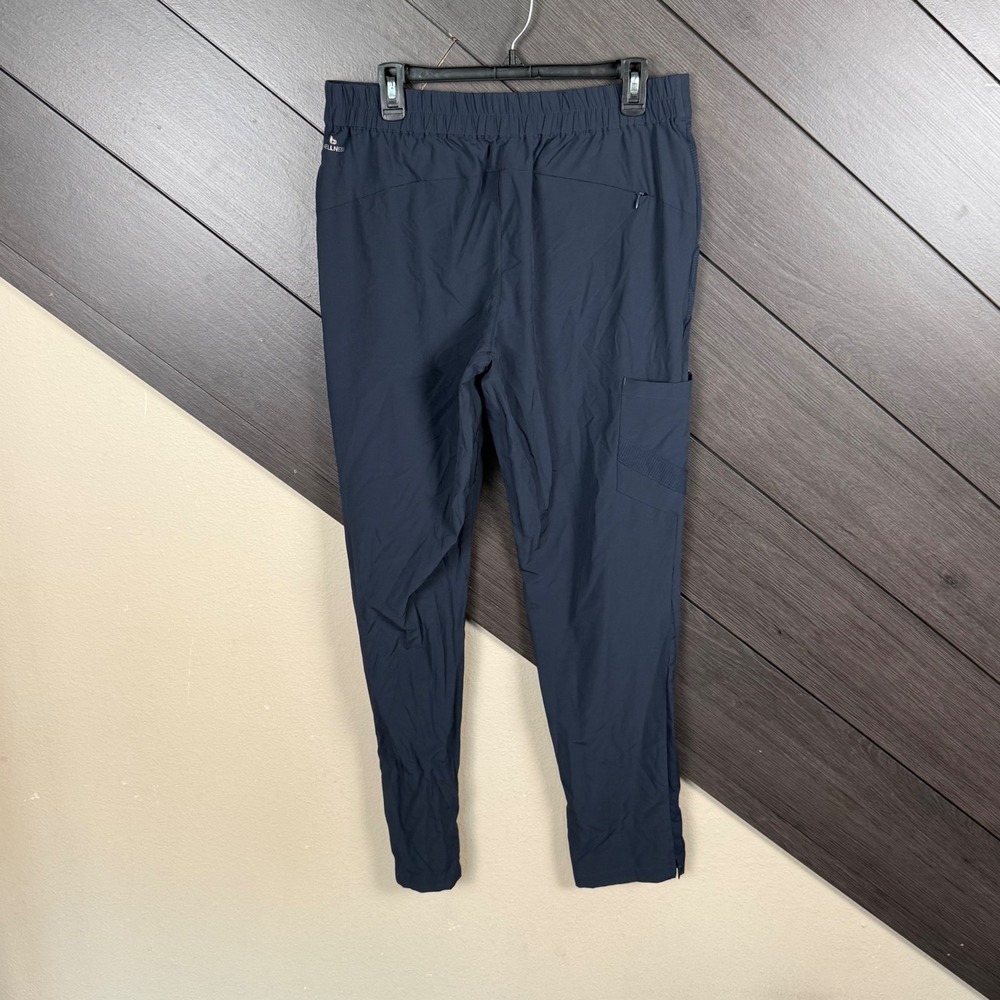 Barco One Wellness Women Medium Tall Navy Scrub Pants Cargo Stretch Drawstring - Picture 5 of 8